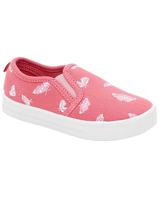 Toddler Butterfly Slip-On Shoes