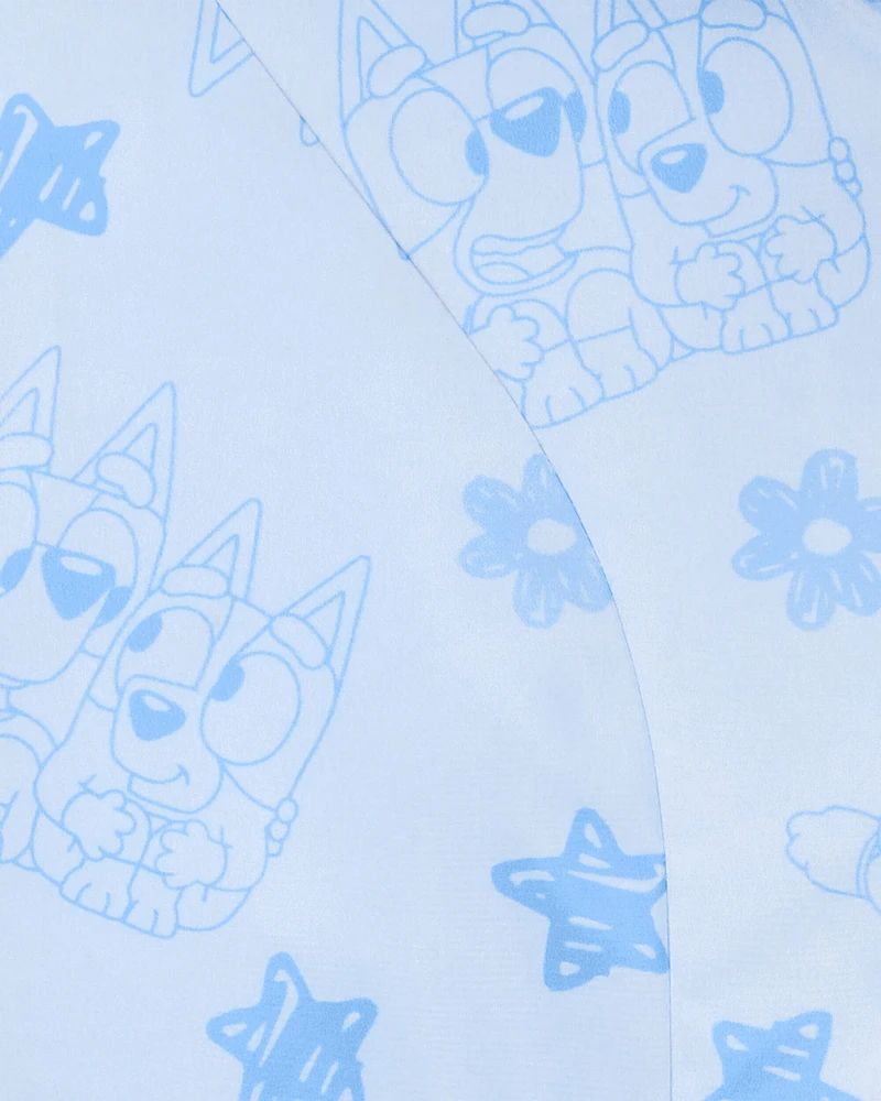 Toddler Bluey Windbreaker Jacket - Blue