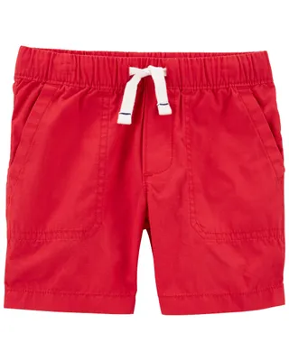 Pull-on Cotton Shorts