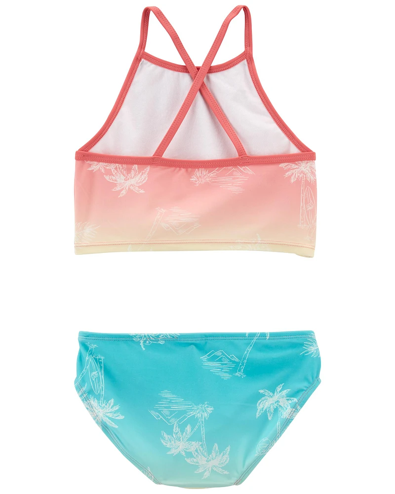 Baby Tropical Print 3-Piece Swim Set