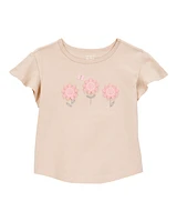Toddler Floral Short-Sleeve Tee