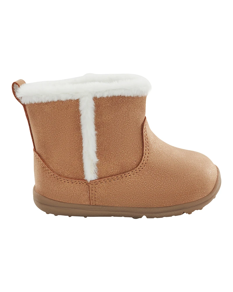 Baby Easy Step Sherpa Winter Boots