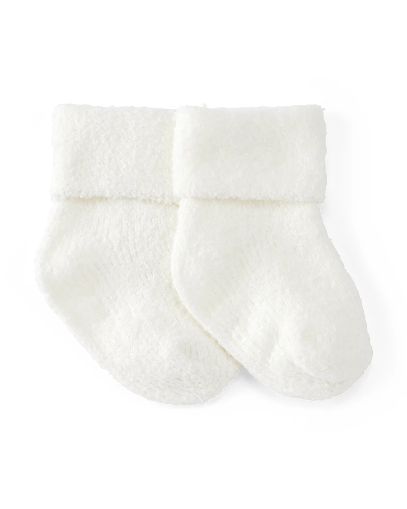 Baby 4-Pack Foldover Booties