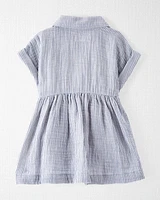 Baby Organic Cotton Gauze Dress