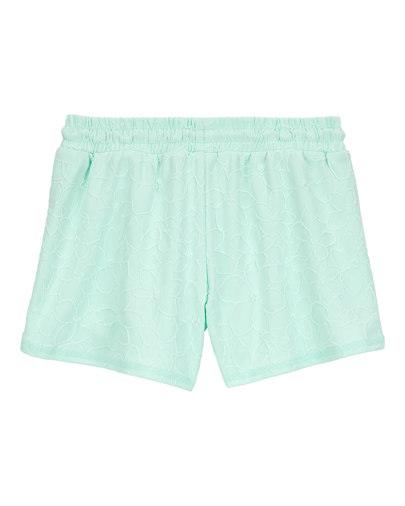 Kid Silky Swift Shorts - Turquoise