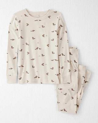 Kid Organic Cotton Pyjamas Beavers' Creek Print