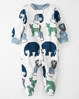 Baby Organic Cotton 2-Way Zip Sleeper