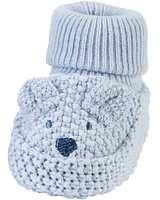 Baby Bear Crochet Booties