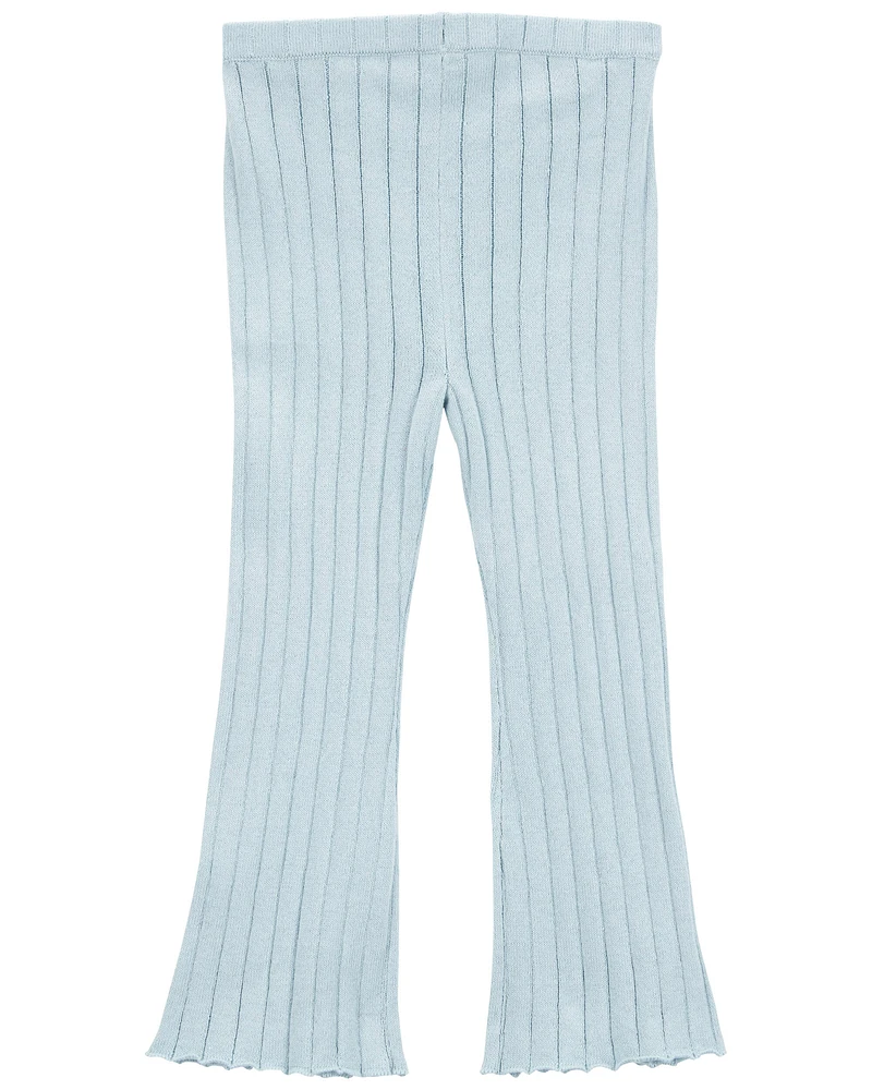 Toddler Sweater Knit Pull-On Flare Pants