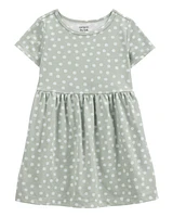 Toddler Floral Short-Sleeve Dress