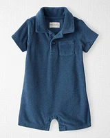 Baby Terry Romper Made With Organic Cotton