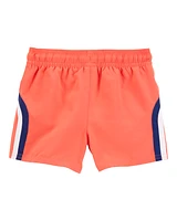 Toddler Striped Swim Trunks