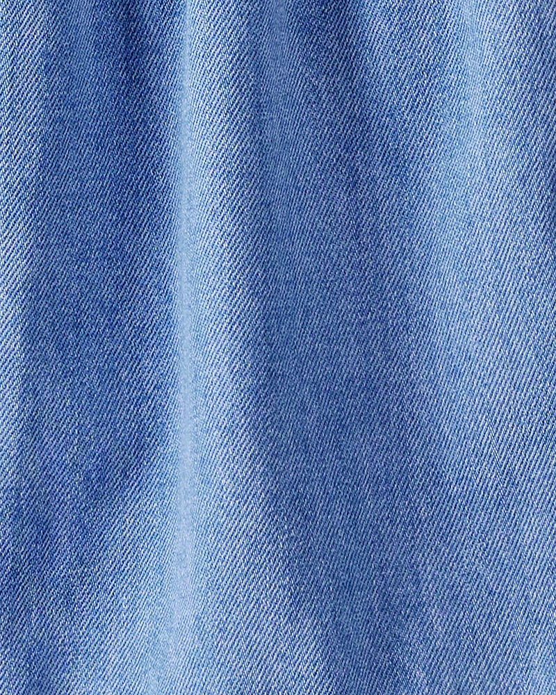 Kid Organic Cotton Chambray Dress