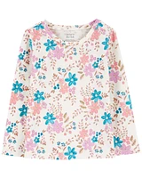 Toddler 2-Piece Floral Tee & Flutter Dress Set