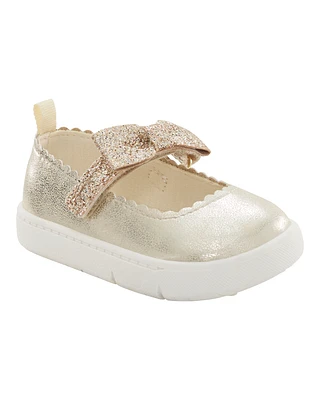 Every Step® First Walker Mary Jane Shoes - Gold