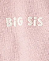 Toddler Organic Cotton Big Sis Sweatshirt