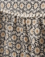 Toddler Floral Crinkle Jersey Tank