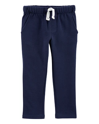 Pull-On French Terry Pants
