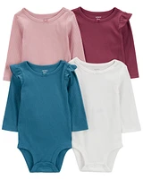 Baby 8-Pack Long-Sleeve Bodysuits