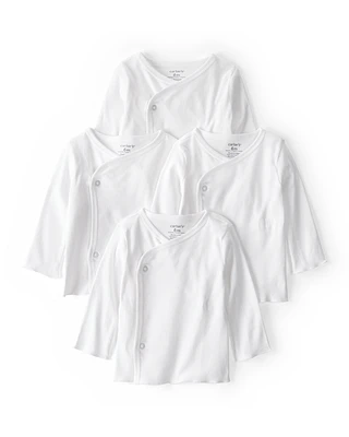 Baby 4-Pack Side-Snap Tees