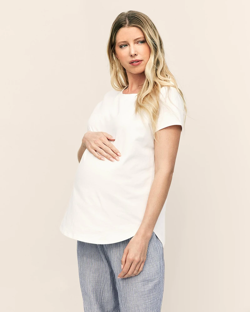 Adult Women's Maternity Loose-Fit Tee