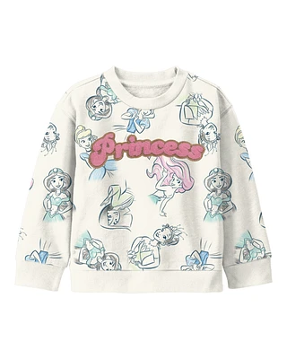 Kid Disney Princess Pullover - Cream