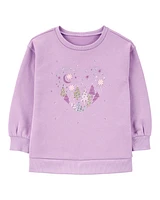 Baby Heart Fleece Sweatshirt