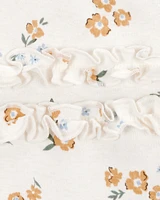 Baby 3-Piece Floral Little Character Set