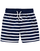 Baby Striped Swim Trunks