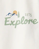 Baby Organic Cotton Let's Explore Long-Sleeve Tee