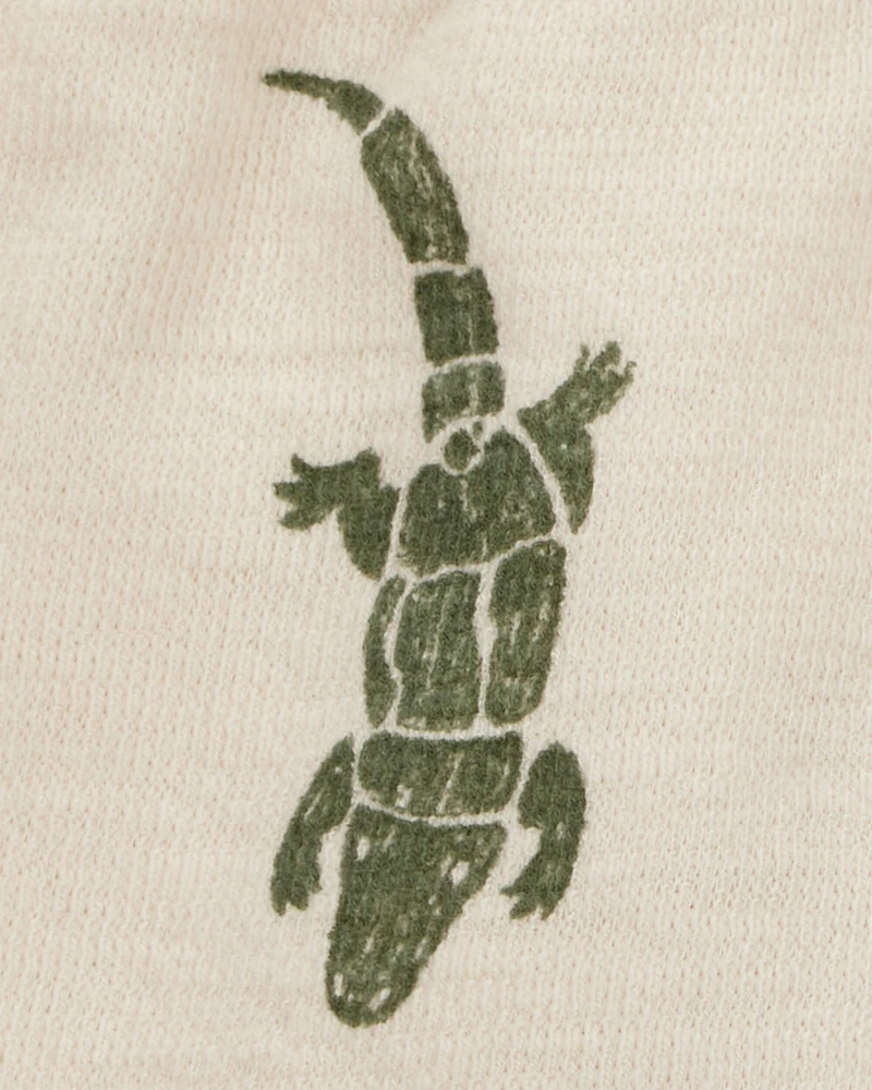 Toddler Alligator Pull-On Shorts