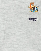 Toddler Bluey Tee - Grey