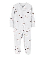Baby Car 2-Way Zipper Textured Sleeper