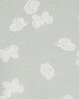 Girls Floral Short-Sleeve Dress