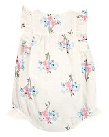 Baby Floral Bubble Romper