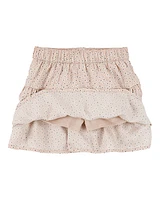 Toddler Floral Pull-On Skort