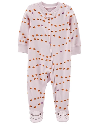 Ladybug 2-Way Zip Sleeper Pyjamas