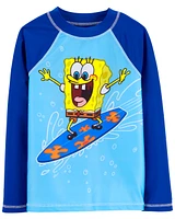 Kid Spongebob Squarepants Rashguard