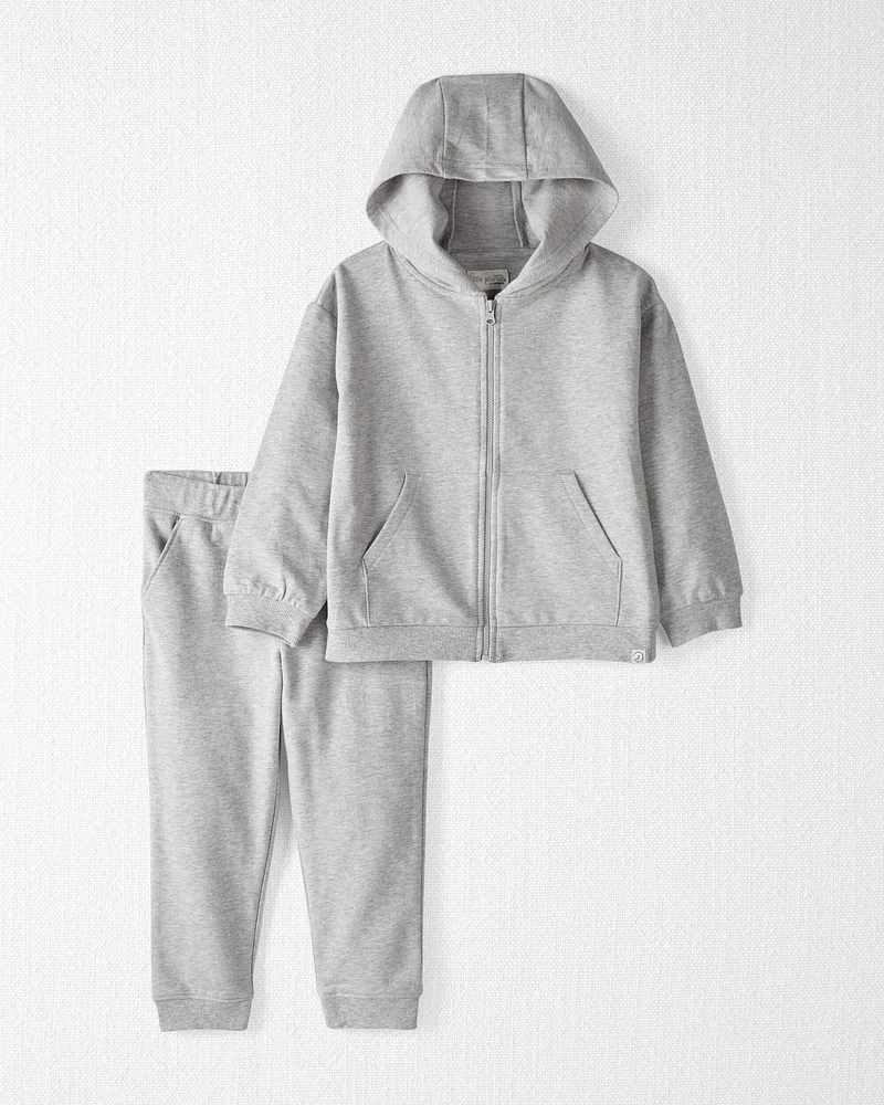 Toddler Organic Cotton Essentials Set Heather Grey