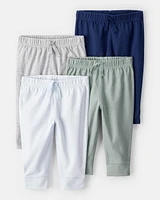 Baby 4-Pack Pull-On Pants