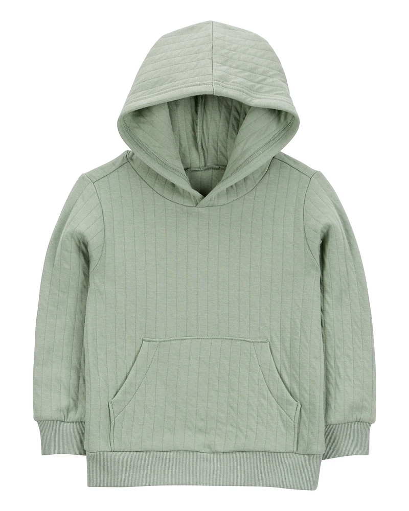 Baby Hooded Doubleknit Pullover - Green