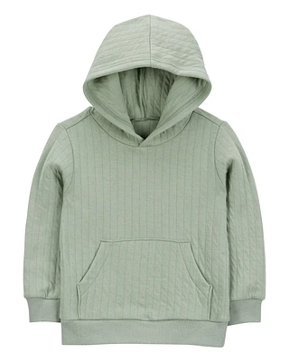 Baby Hooded Doubleknit Pullover - Green