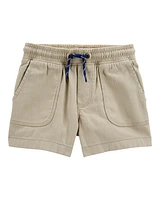 Baby Pull-On Twill Shorts