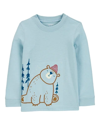 Baby Winter Bear Graphic Tee