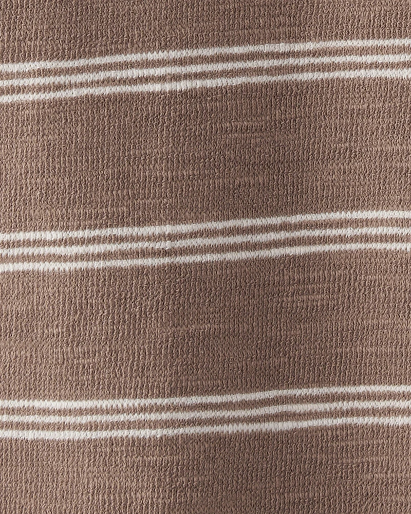 Baby Organic Cotton Romper Stripes