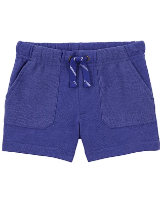 Toddler Pull-On Reverse Pockets French Terry Shorts