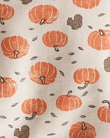 Baby 2-Piece Organic Cotton Set Harvest Pumpkins Print