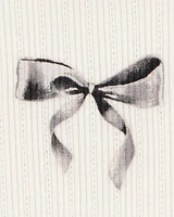 Kid Bow Pointelle Baby Tee