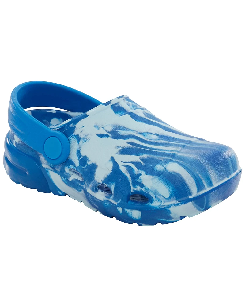 Toddler Tie-Dye Light-Up Rubber Clogs