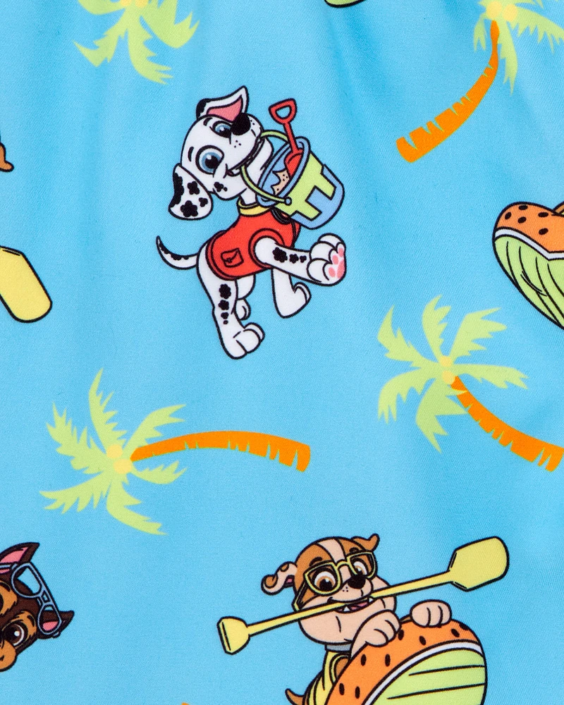 Toddler 2-Piece PAW Patrol Rashguard & Swim Trunk Set